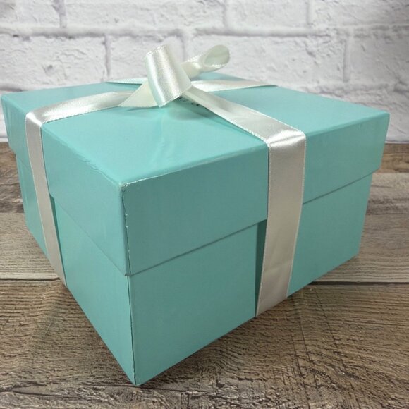 VTG Tiffany & Co France World Discovery Map Ceramic Trinket Box Dish Lid GIFT - Picture 16 of 16